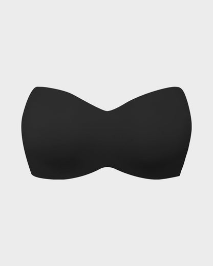 Convertible Non-Slip Bandeau Bra with Full Support