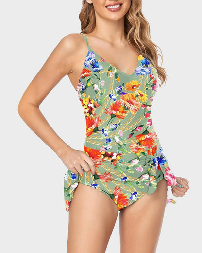 Maillot de Bain Une Pièce Gainant Grande Taille