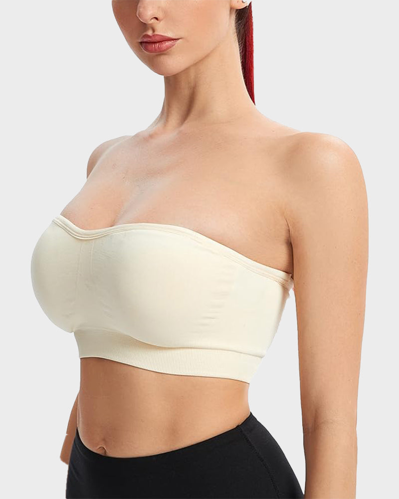Seamless Wireless Non-Slip Strapless Bra