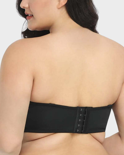 Multi-Way Underwire Bandeau Bra with Removable Straps