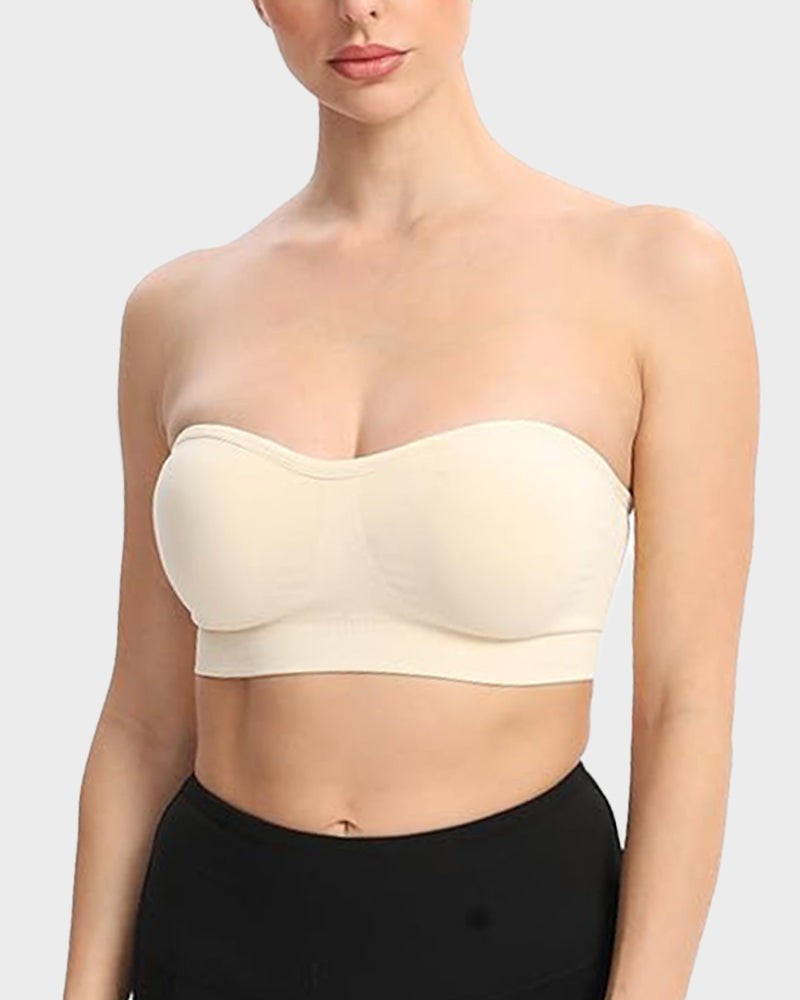 Seamless Wireless Non-Slip Strapless Bra