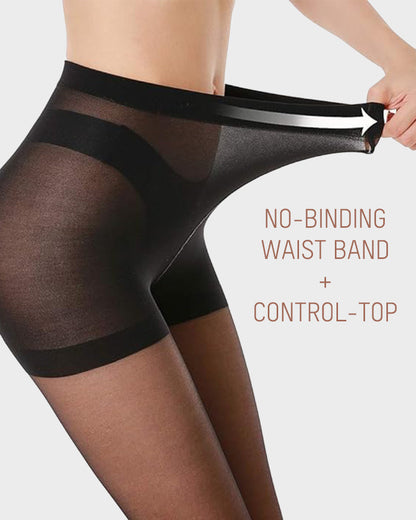 Collants Transparents Indémaillables 40D (Lot de 5)