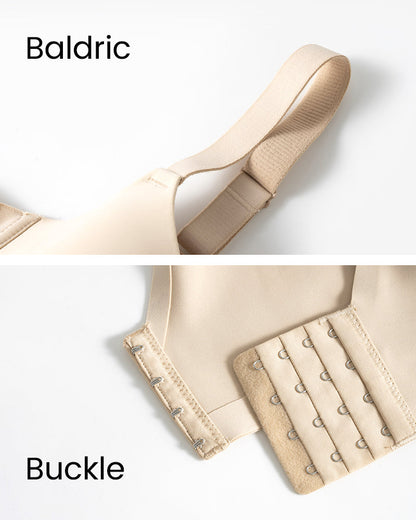 Back-Smoothing Plunge Push-Up Bra
