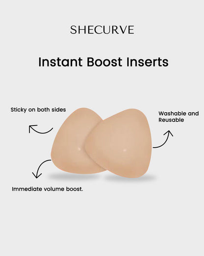 Push-Up Sticky Inserts for Instant Lift (2 Pairs)
