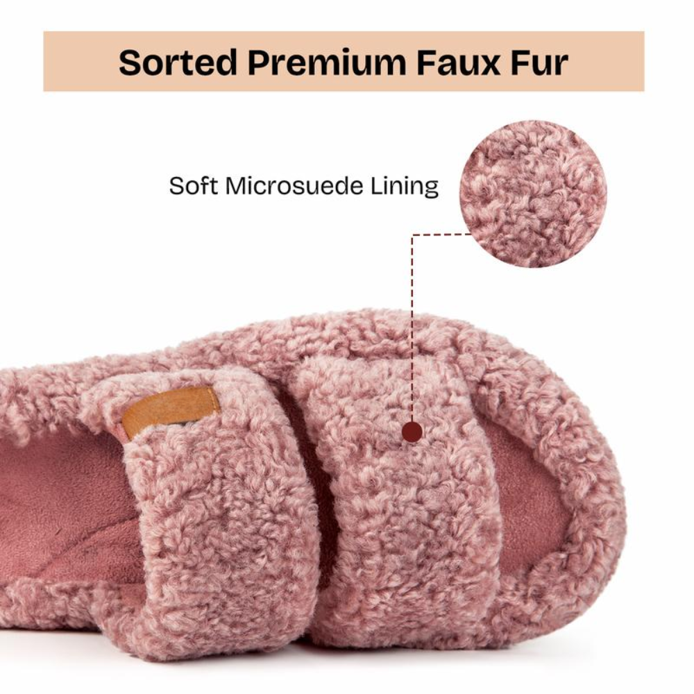 Chaussons Teddy Nuage — Bout Ouvert, Cocooning Total