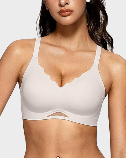 Seamless Wireless Soft-Comfort Mesh Bra