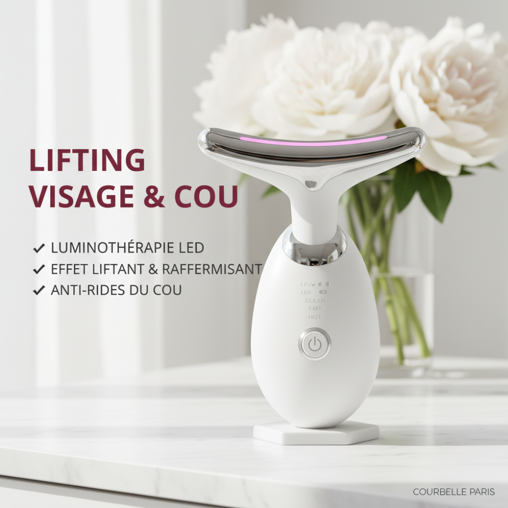 Lumière Lift™ — EMS- & LED-Gesichts- und Halsstraffungsgerät