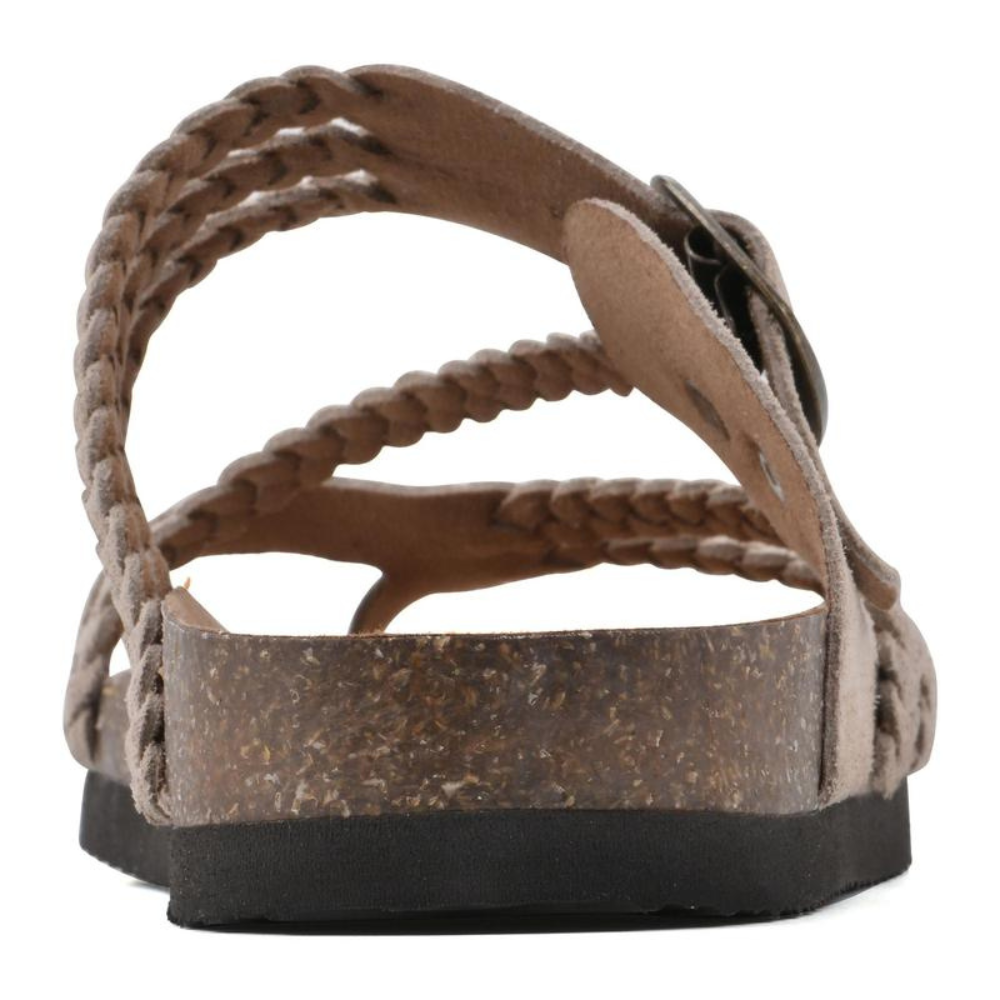 Hayleigh Sandals — Braided Cork