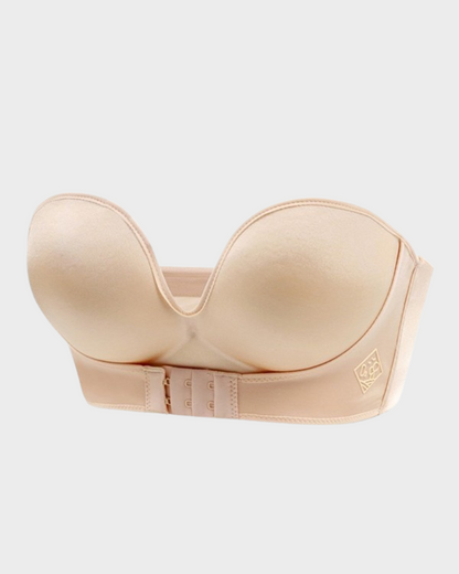 Invisible Strapless Super Push-Up Bra