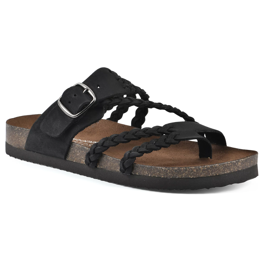 Hayleigh Sandals — Braided Cork