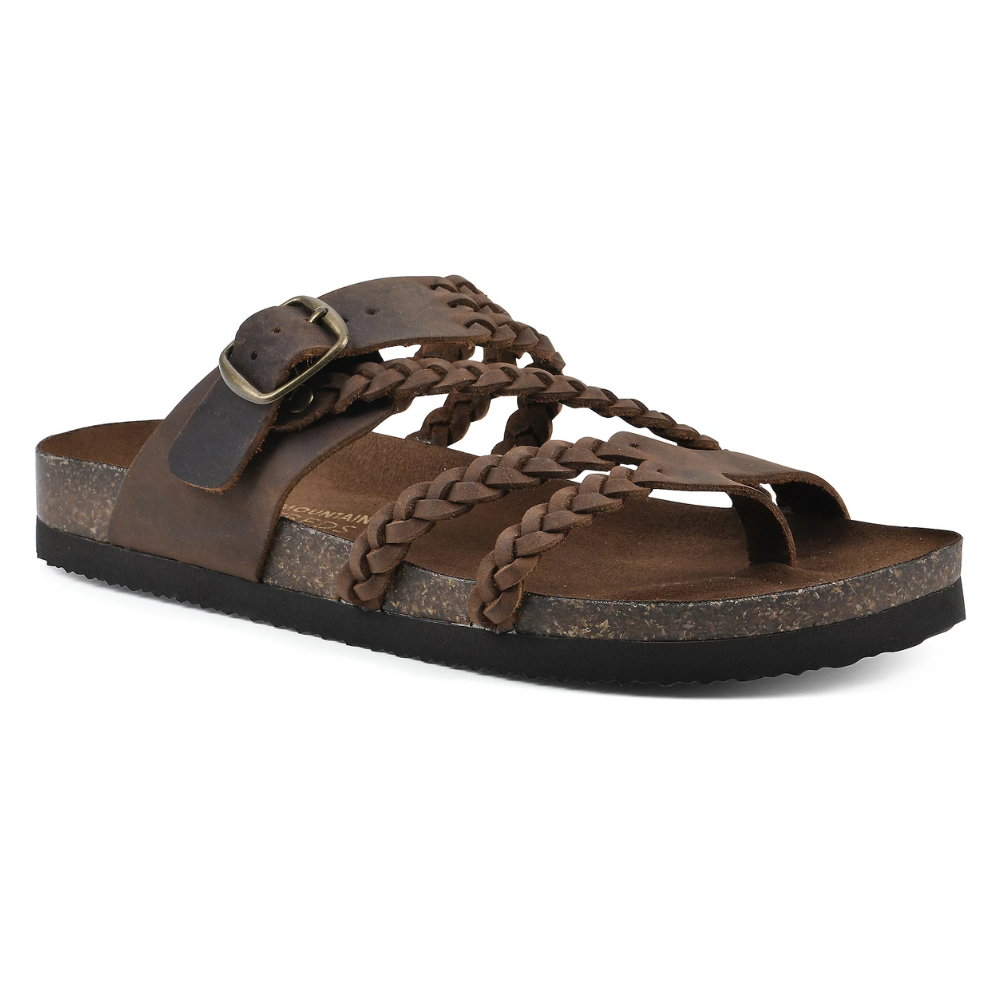 Hayleigh Sandals — Braided Cork