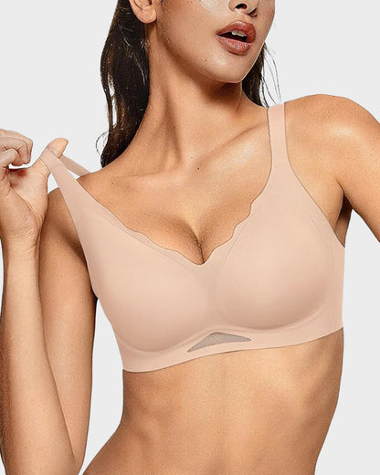 Seamless Wireless Soft-Comfort Mesh Bra