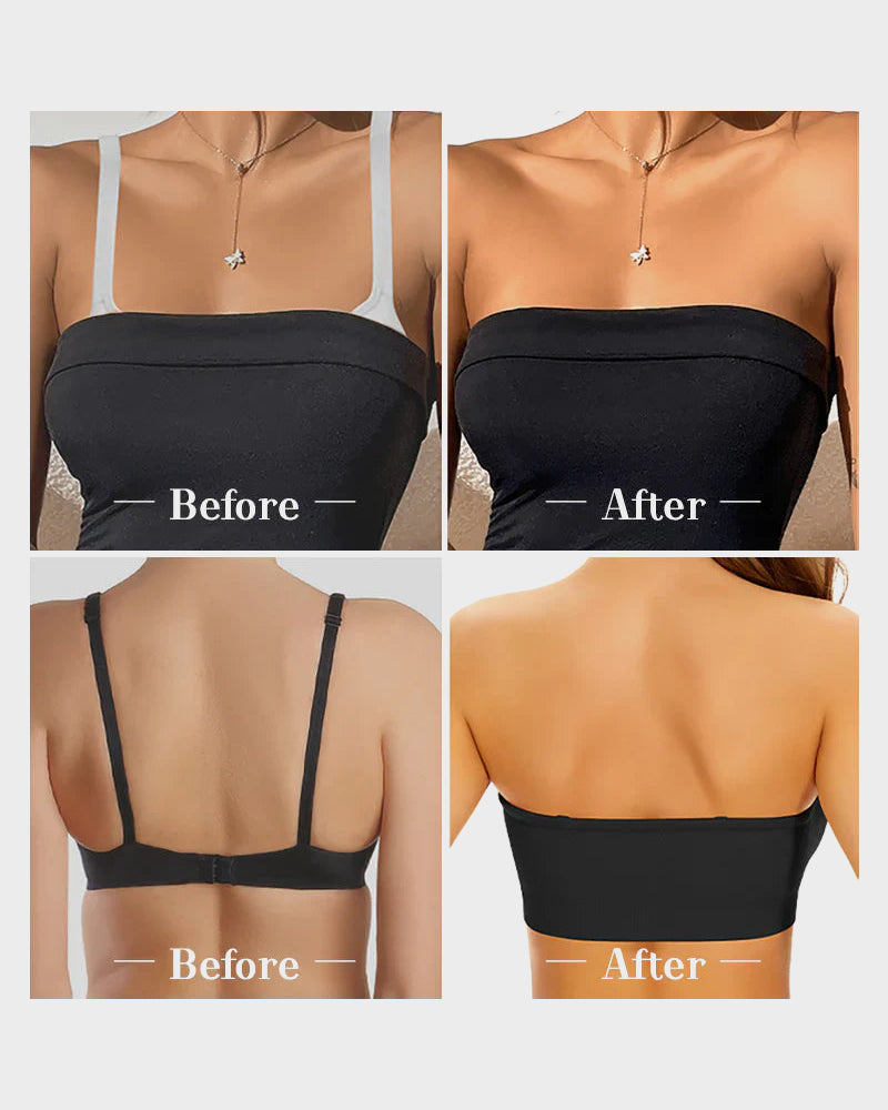 Seamless Wireless Non-Slip Strapless Bra
