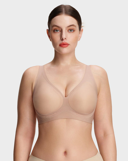 AirEase™ Soutien-Gorge Sans Armatures Décolleté Plongeant