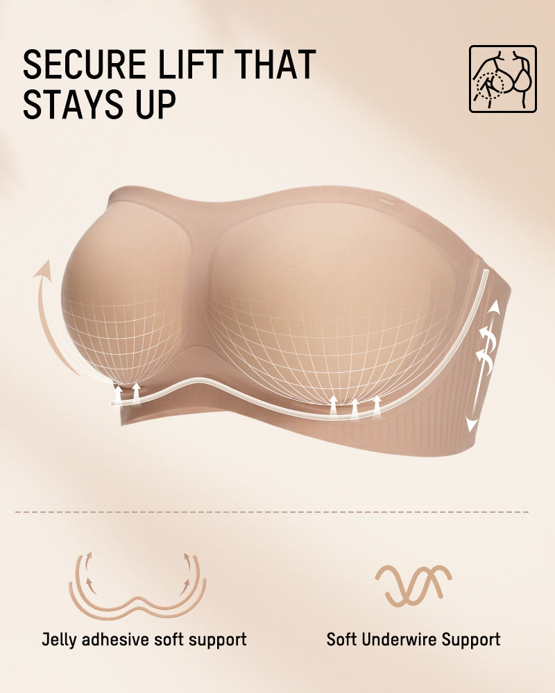 AirEase™ Non-Slip Bandeau Bra