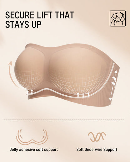 AirEase™ Non-Slip Bandeau Bra
