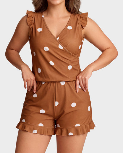 Combi-Short de Bain avec Soutien-Gorge Intégré