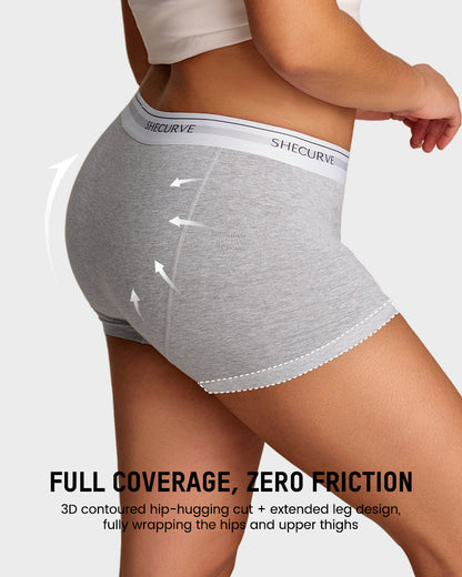 Boxer en Coton Stretch Classique (Lot de 3)