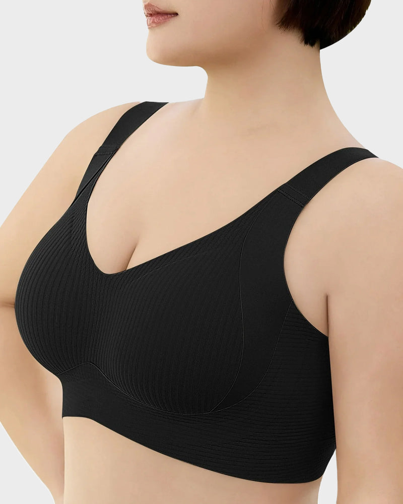 Comfort Full-Coverage Wireless Lightly Lined Bra