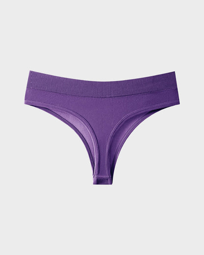 Seamless Comfort Sport Thongs (9-Pack)
