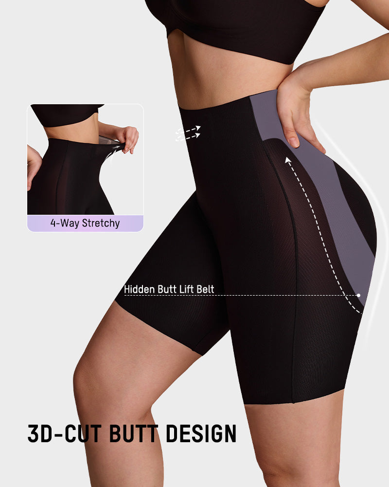 Cooling High-Waisted Sculpting Shaping Shorts