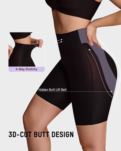 Cooling High-Waisted Sculpting Shaping Shorts