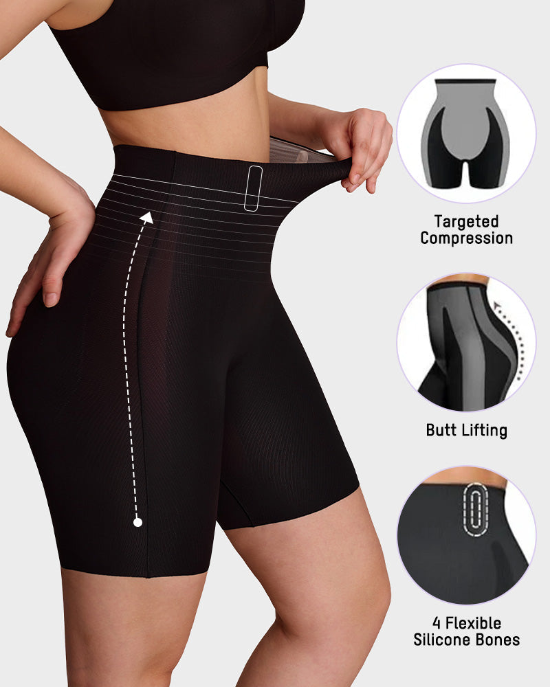 Cooling High-Waisted Sculpting Shaping Shorts