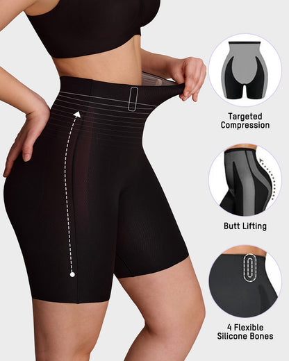 Cooling High-Waisted Sculpting Shaping Shorts