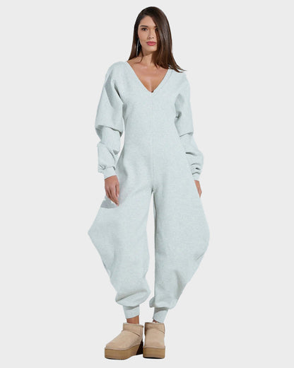 Combinaison Sweat Col V Profond