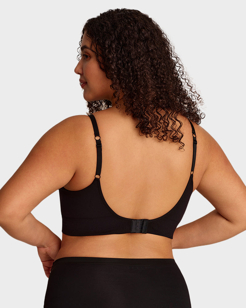 Bralette Lift Col V Profond Sans Armatures