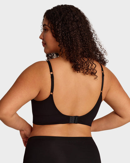 Bralette Lift Col V Profond Sans Armatures