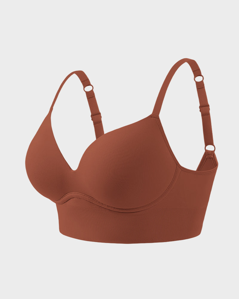 Bralette Lift Col V Profond Sans Armatures