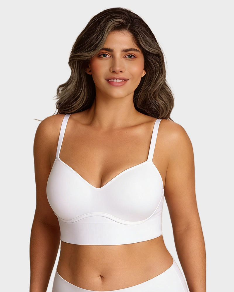 Bralette Lift Col V Profond Sans Armatures