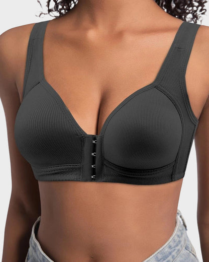 Soutien-Gorge Sans Armatures Fermeture Frontale Maintien