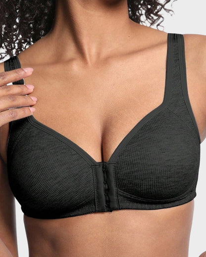 Soutien-Gorge Sans Armatures Fermeture Frontale Maintien