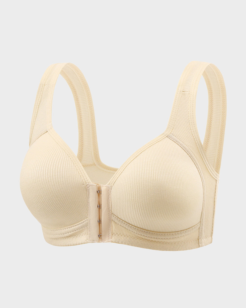 Soutien-Gorge Sans Armatures Fermeture Frontale Maintien