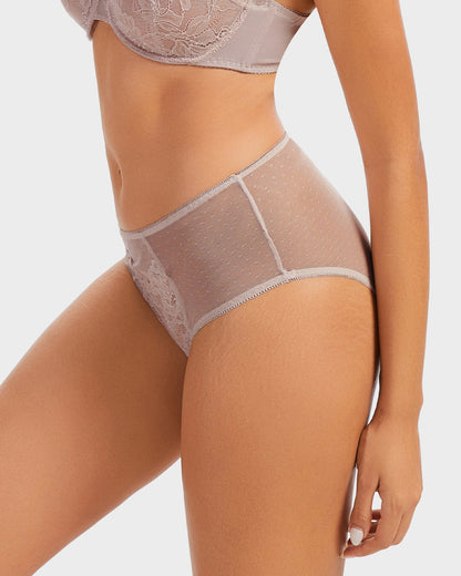 Zauberhafte Spitzenhöschen mit Blumenmuster (3er-Pack)