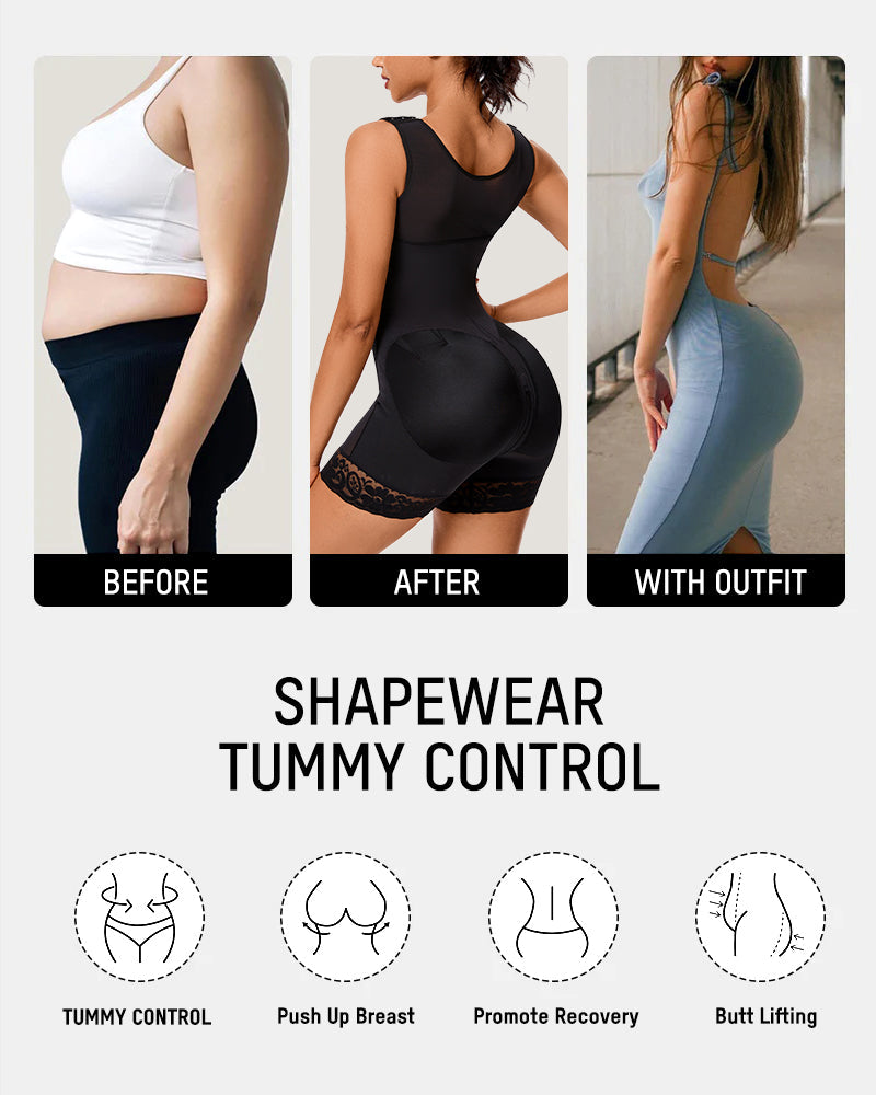 Extra Plus-Size Shaper Bodysuit