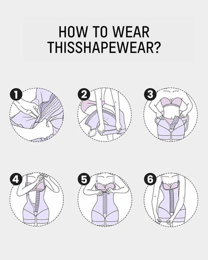 Extra Plus-Size Shaper Bodysuit