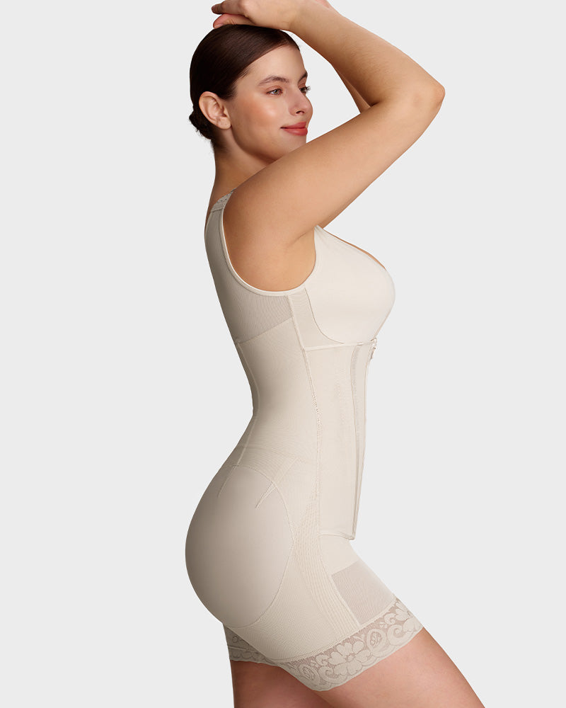 Colombian Double Tummy-Control Shaper — Full-Body Shapewear