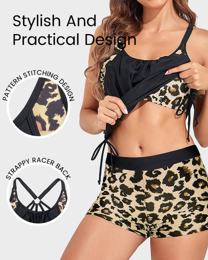 Eleganter und schmeichelhafter Tankini Zweiteiler