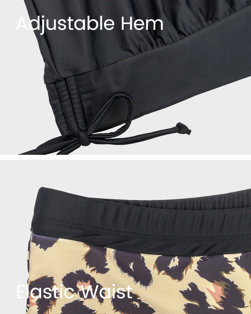 Eleganter und schmeichelhafter Tankini Zweiteiler
