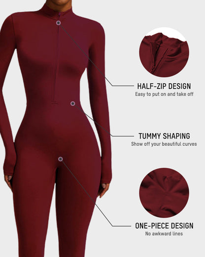 Schlank geschnittener Fleece-Trainingsanzug für den Winter