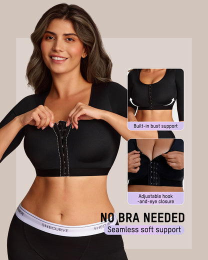 Front-Closure Shaping Tank Top