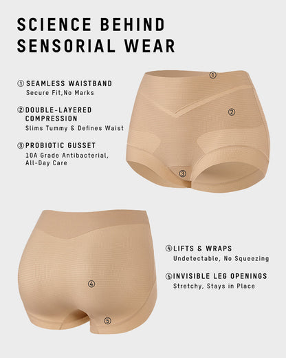 High-Waist Shaping Panties — 6er-Pack