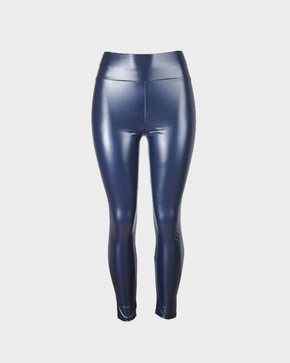 High-Waisted Faux Leather Leggings