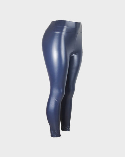 High-Waisted Faux Leather Leggings