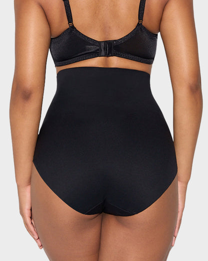 High-Waisted Seamless Lace Shaping Panty — Pack of 3