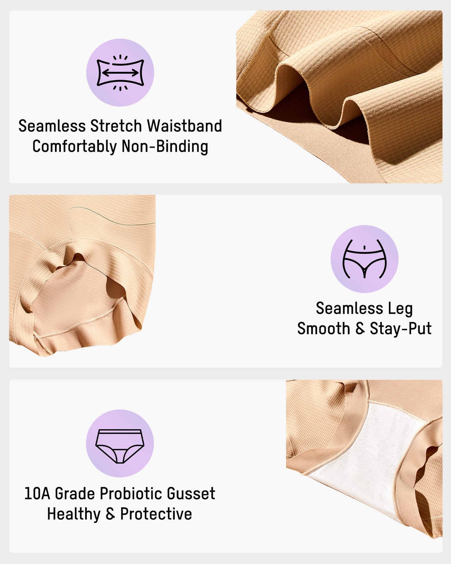 High-Waist Shaping Panties — 6er-Pack