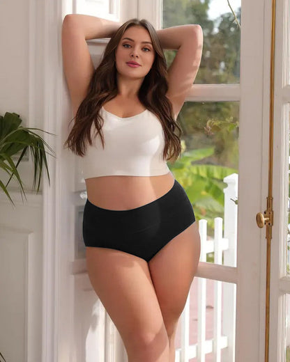 Culottes Couvrantes en Coton Taille Haute (Lot de 4)